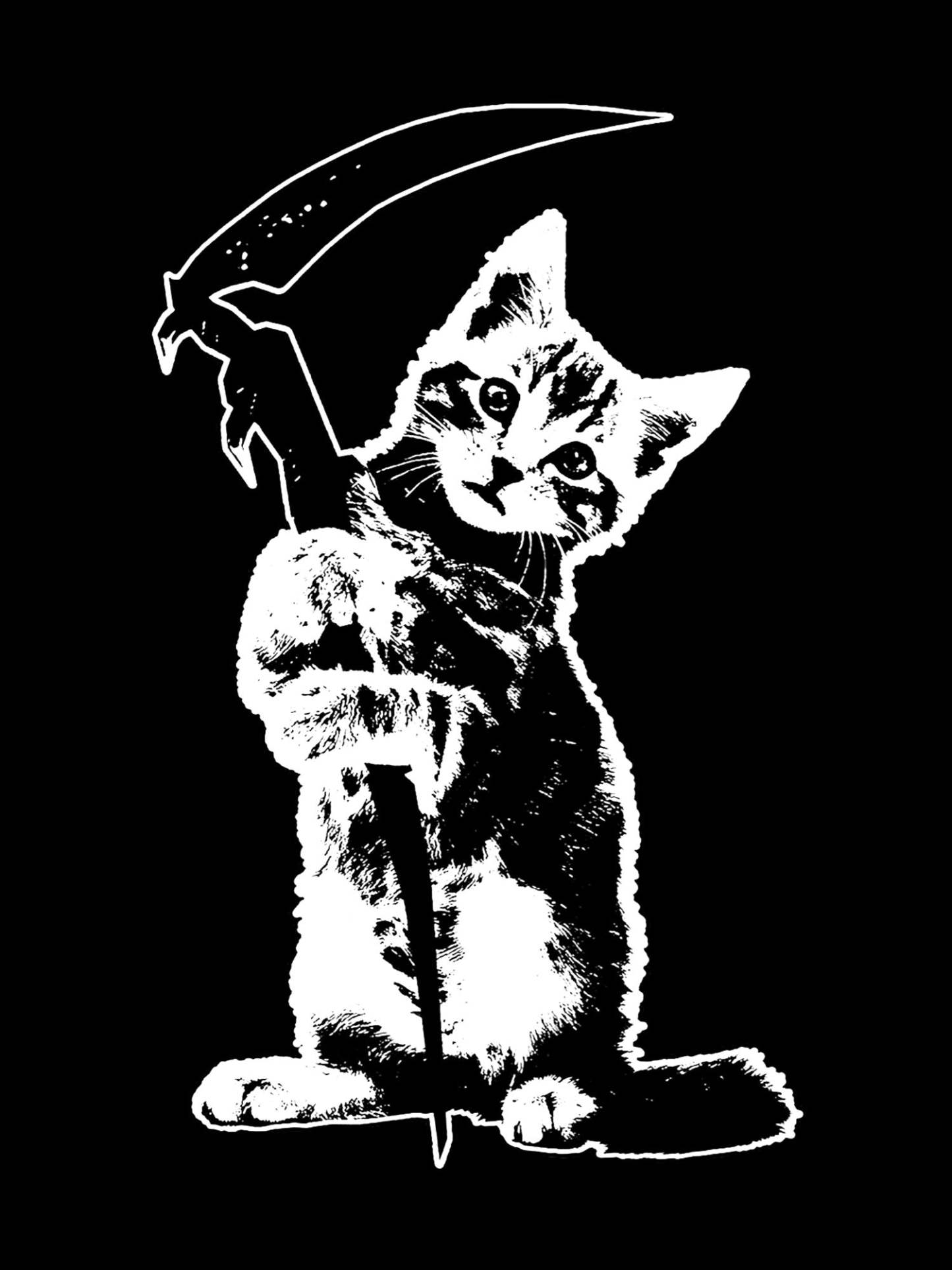 Death Is Moewing Washed Tshirt