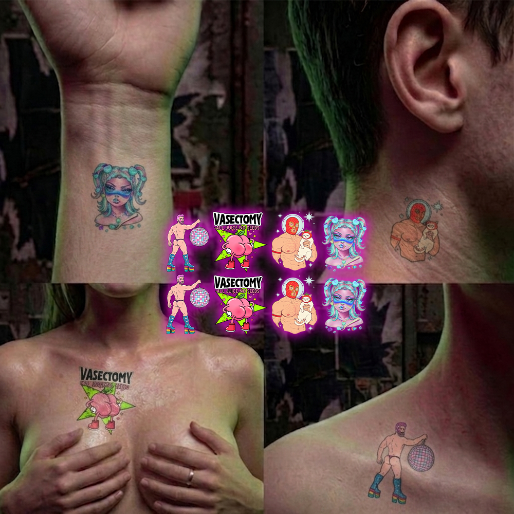 KINKY FUN TEMPORARY TATTOOS