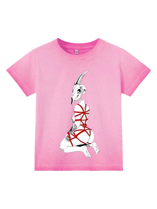 Goat-Headed Mystique Washed Slim Tshirt
