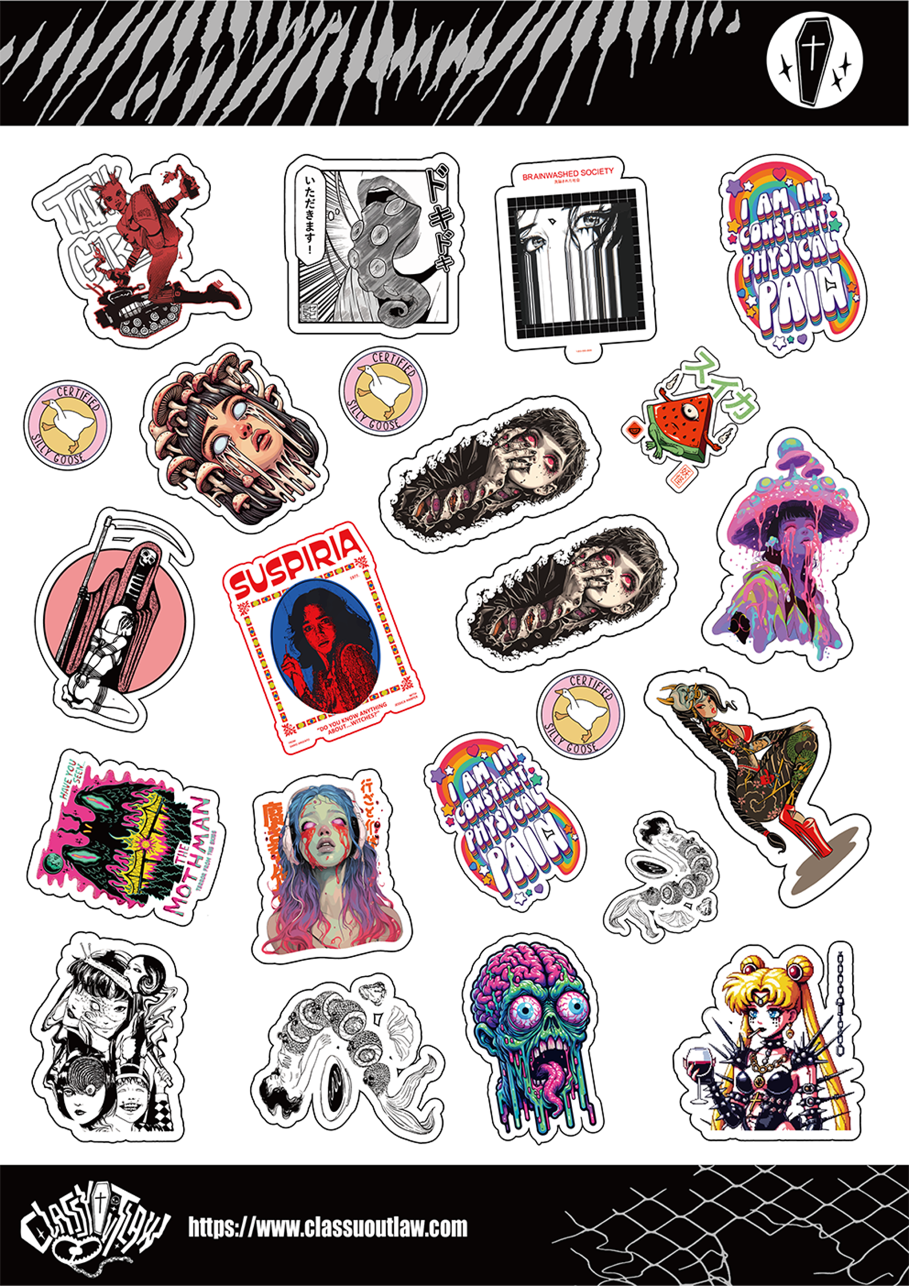 A Whole Large Sticker-ClassyOutlaw Sale