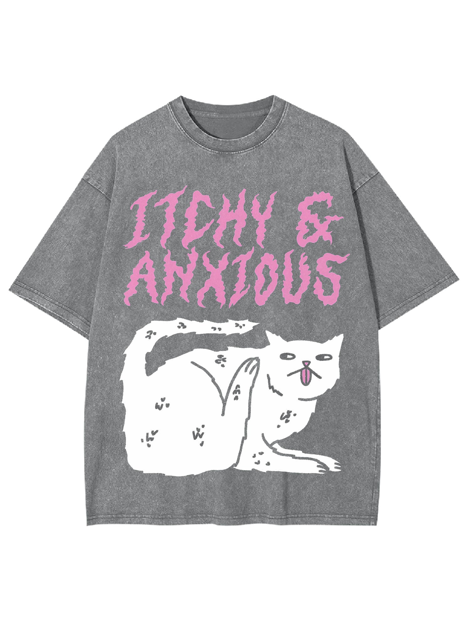 Itchy & Anxious Washed Tshirt