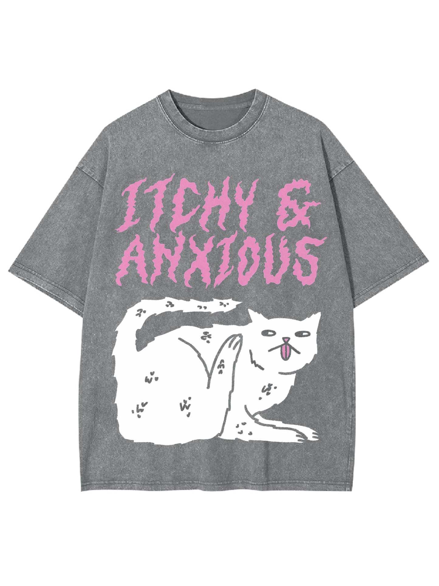 Itchy & Anxious Washed Tshirt