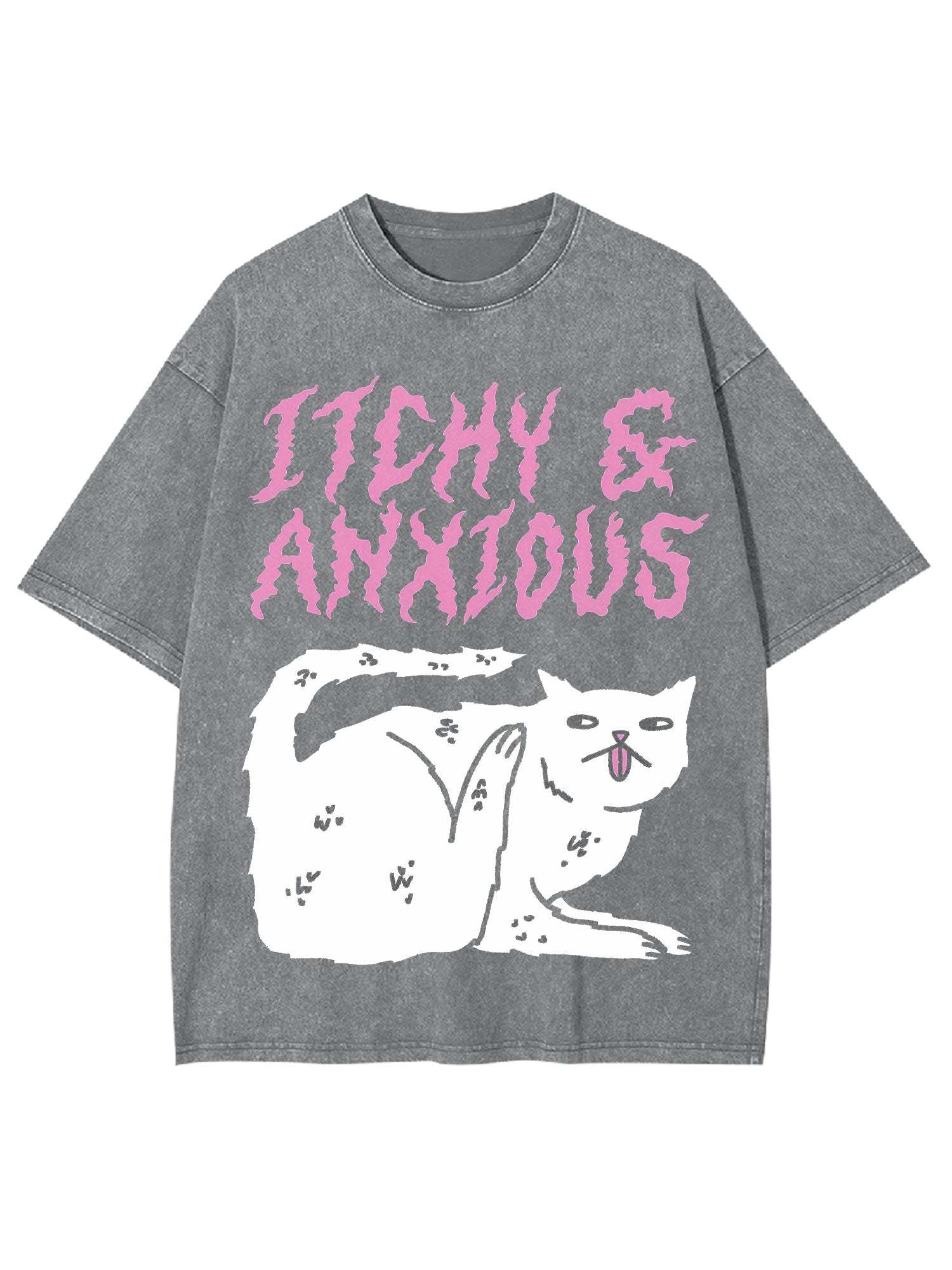 Itchy & Anxious Washed Tshirt