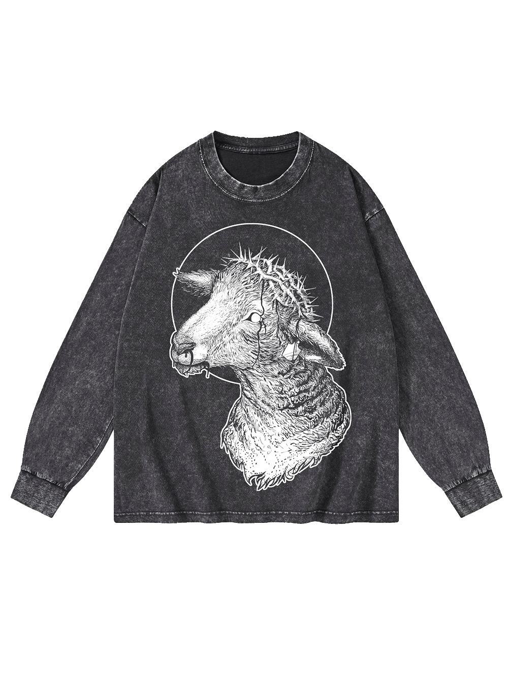 Lamb Of God Washed Long-Sleeve Tshirt