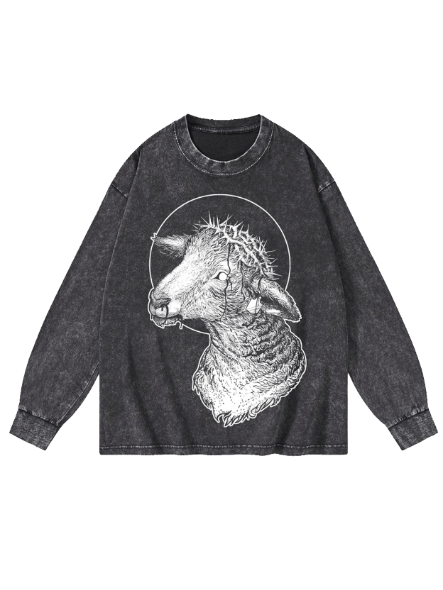 Lamb Of God Washed Long-Sleeve Tshirt