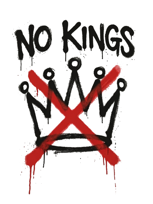 NO KINGS Washed Tshirt