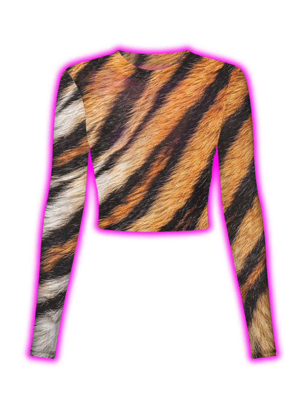 Jungle Heat Tiger Mesh Top