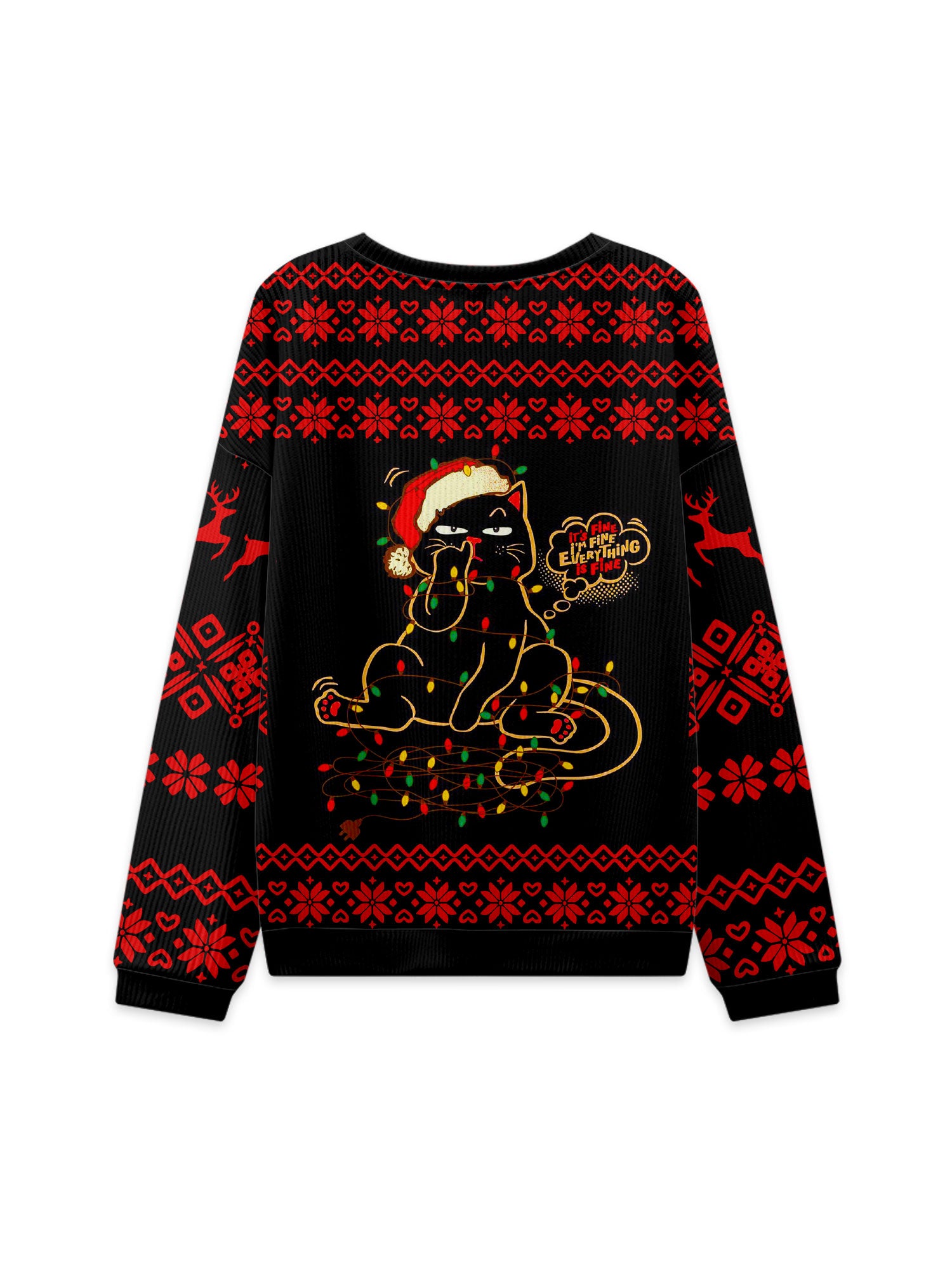 IT'M FINE UGLY CHRISTMAS SWEATER