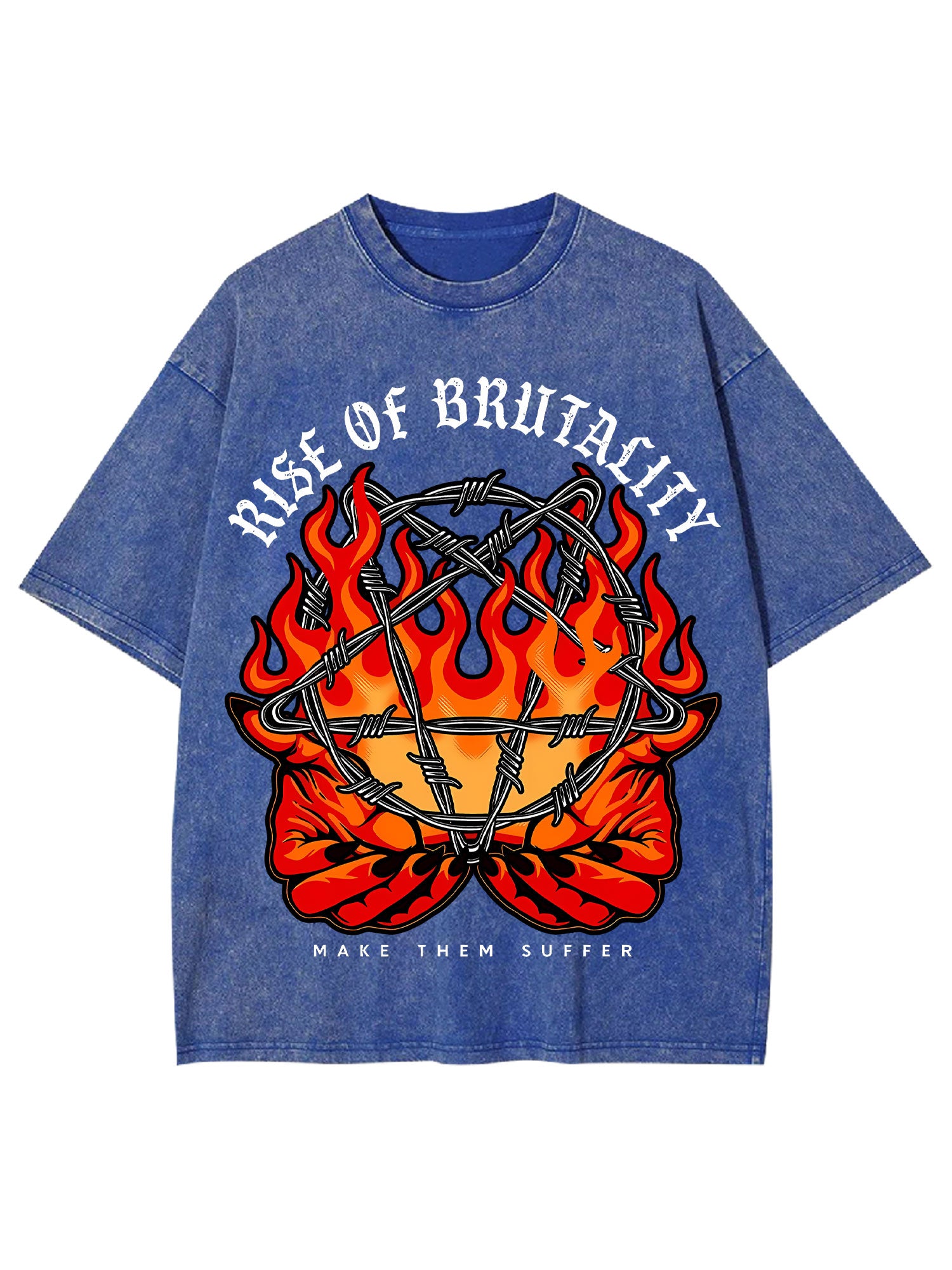 Rise Of Brutality Washed Tshirt