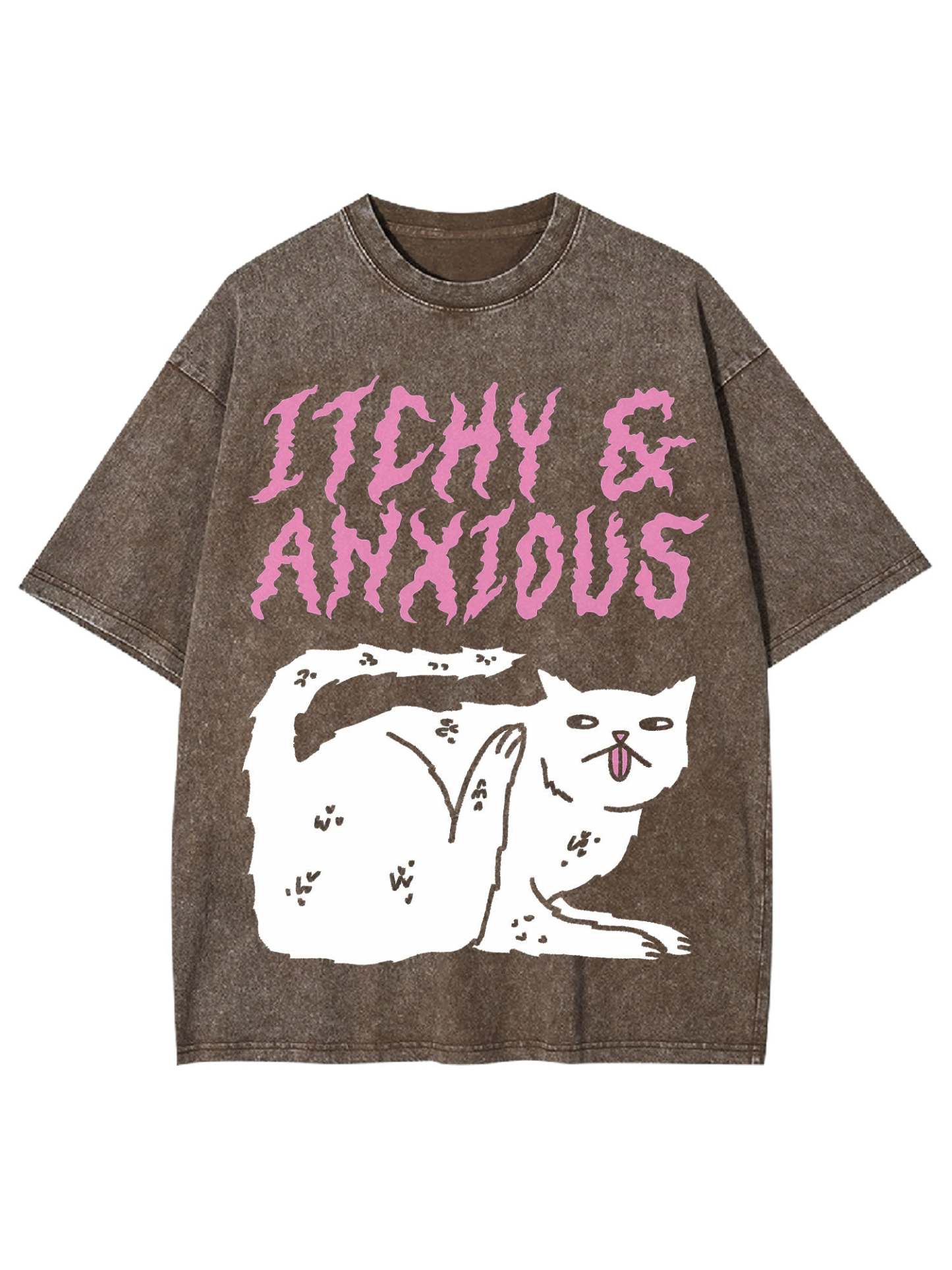 Itchy & Anxious Washed Tshirt