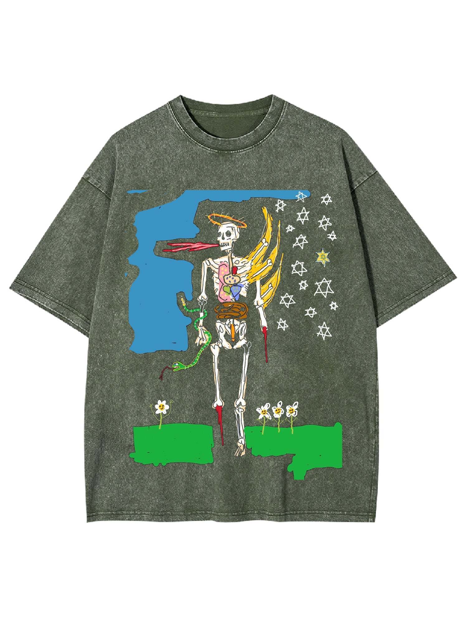 Death Or Salvation Washed Tshirt