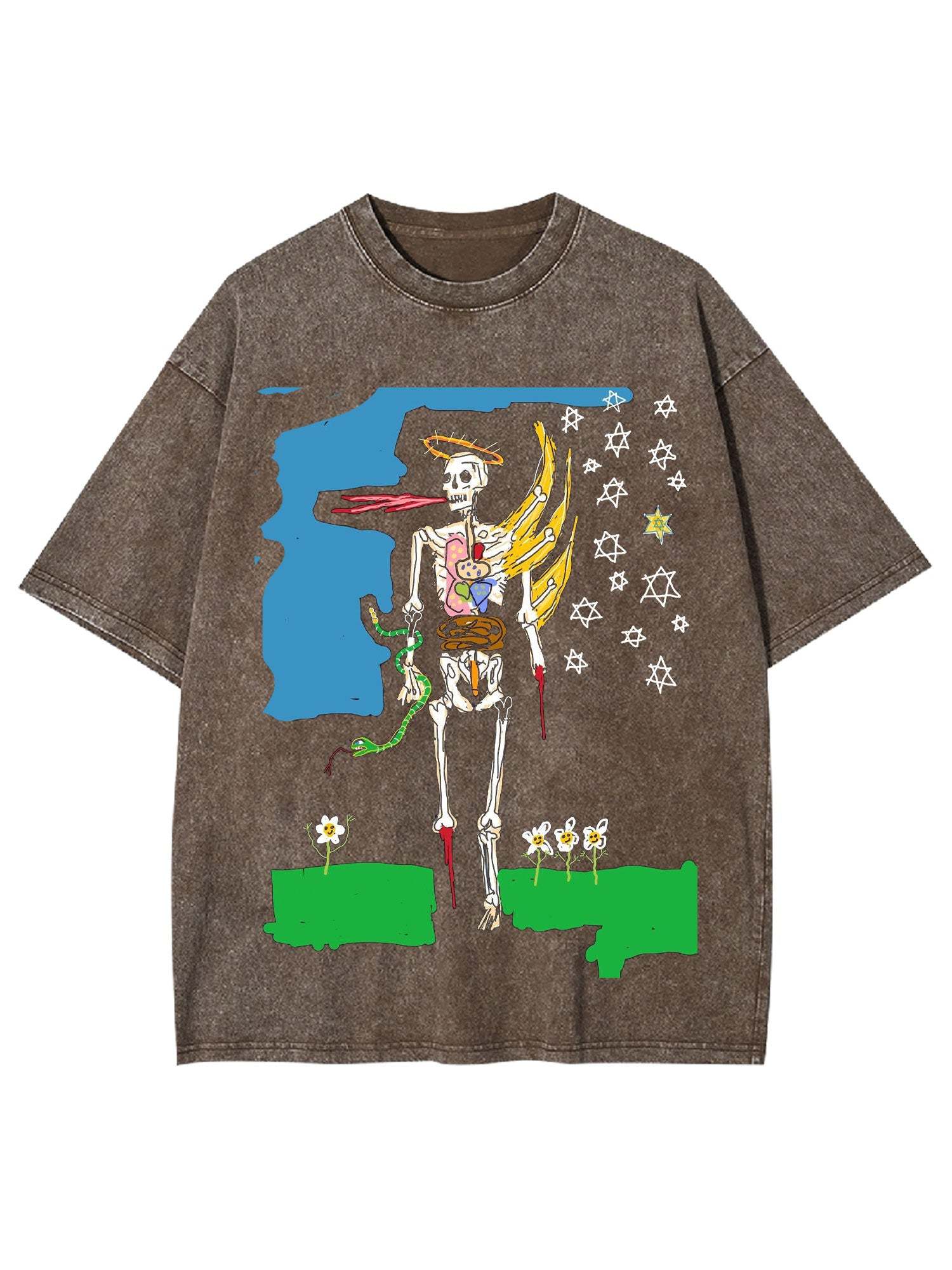 Death Or Salvation Washed Tshirt