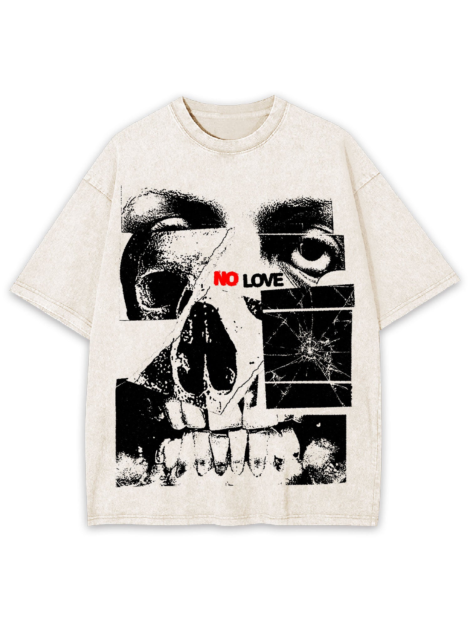 No Love Washed Tshirt