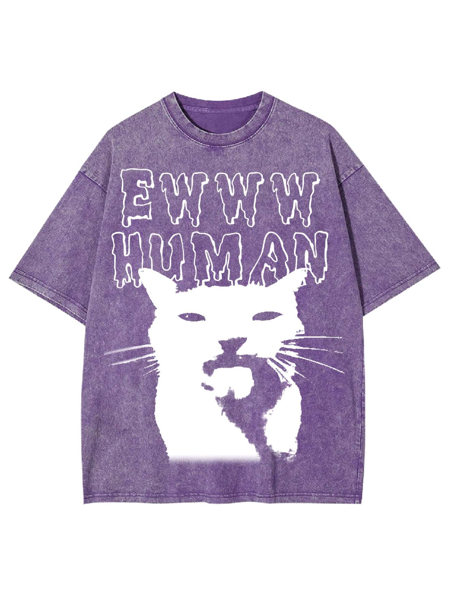 Ewwwww Washed Tshirt-ClassyOutlaw Sale