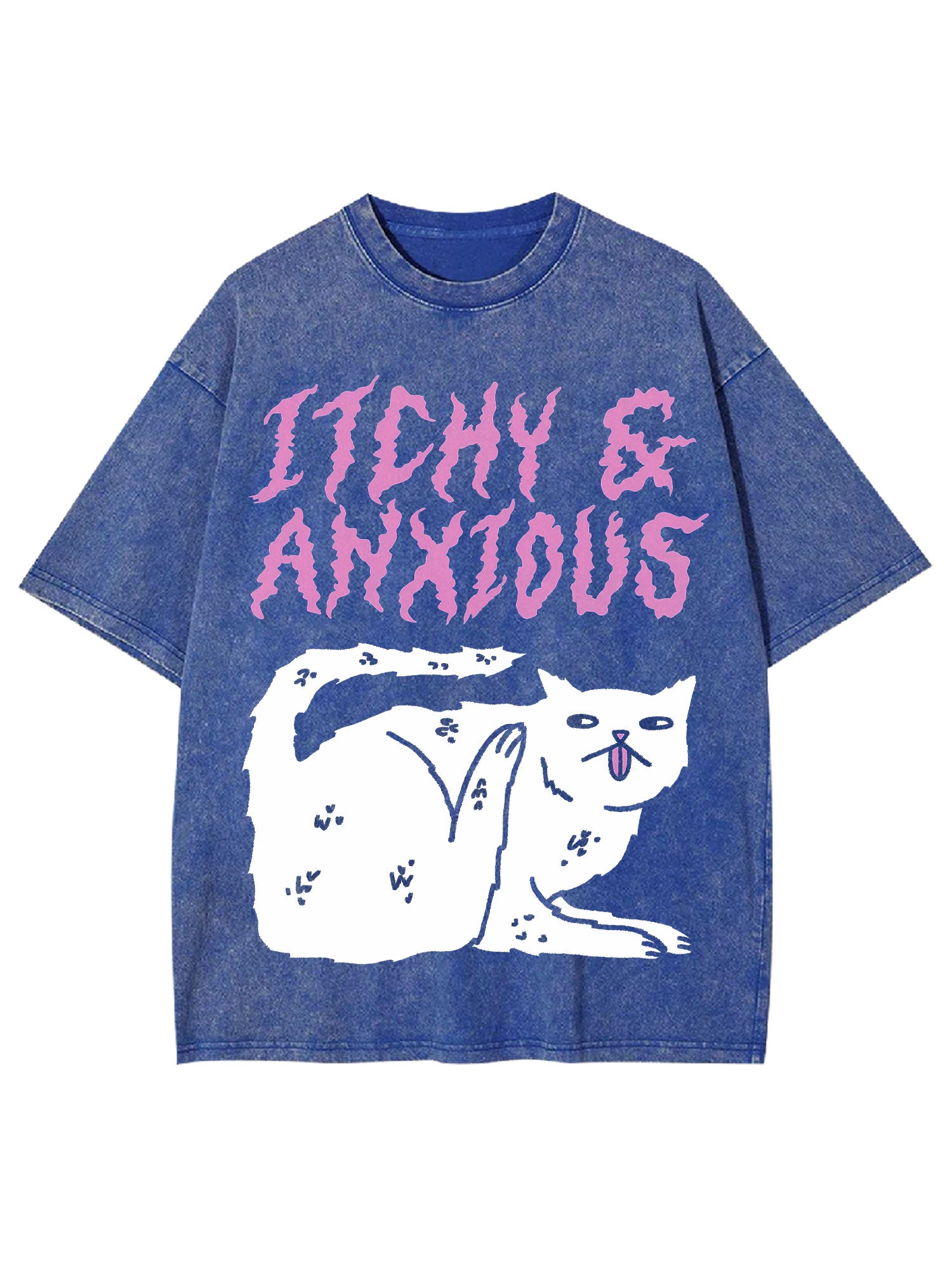 Itchy & Anxious Washed Tshirt