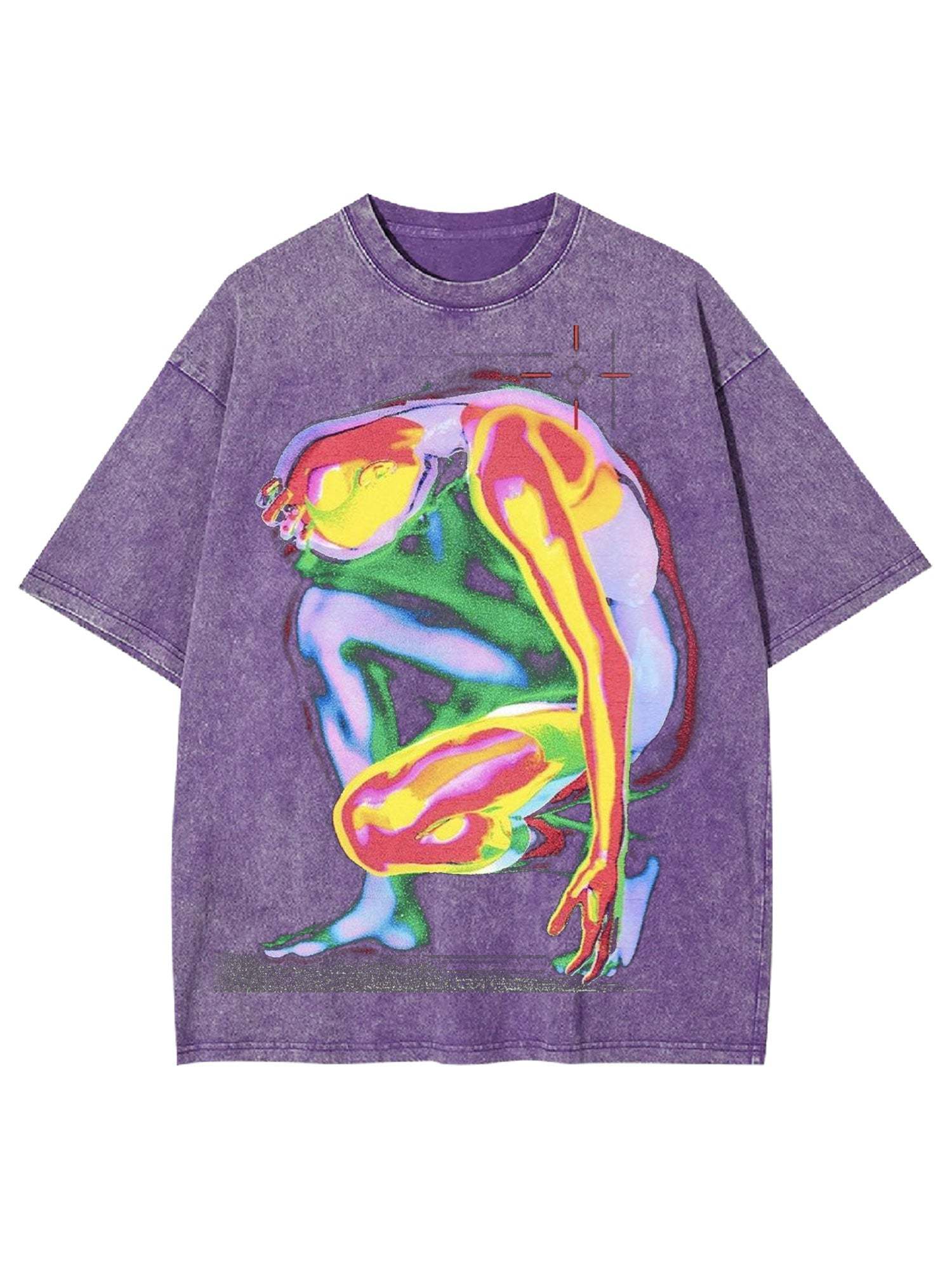 Out Of Body Washed Tshirt-ClassyOutlaw Sale