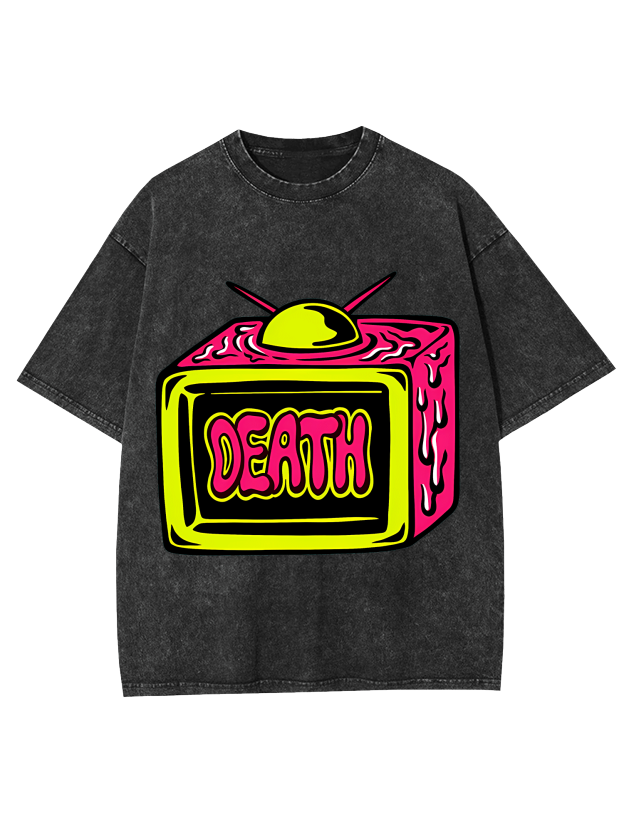 TV OF DEATH WASHED TSHIRT