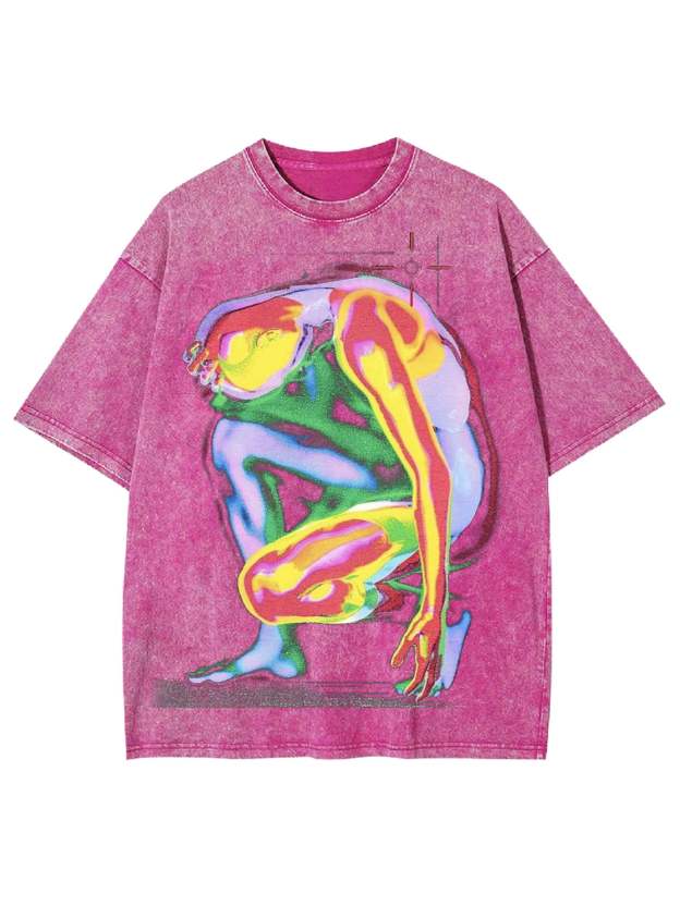 Out Of Body Washed Tshirt