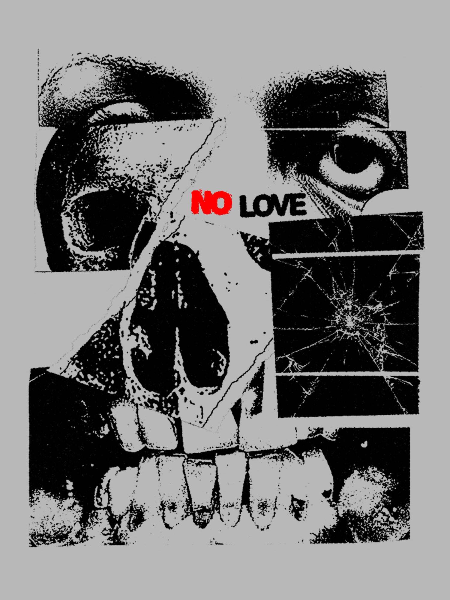 No Love Washed Tshirt