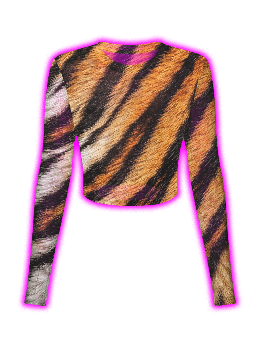 Jungle Heat Tiger Mesh Top