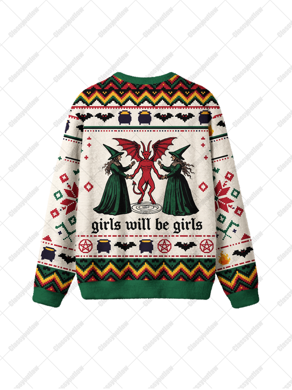 WITCH RITUAL UGLY CHRISTMAS SWEATSHIRT