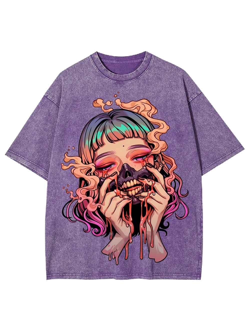 Masked Melancholy Washed Tshirt