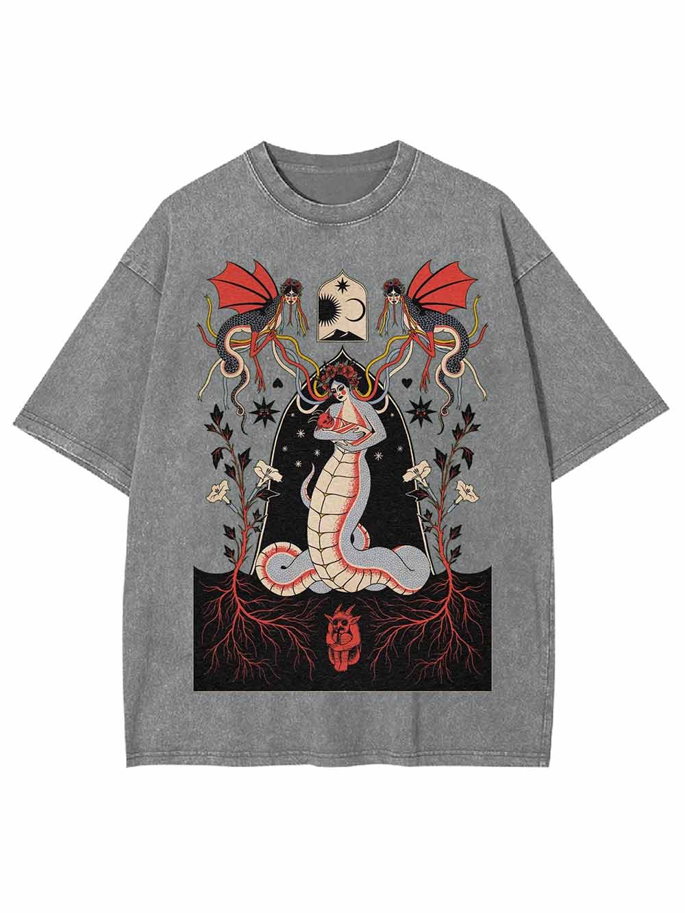 SERPENT WASHED TSHIRT