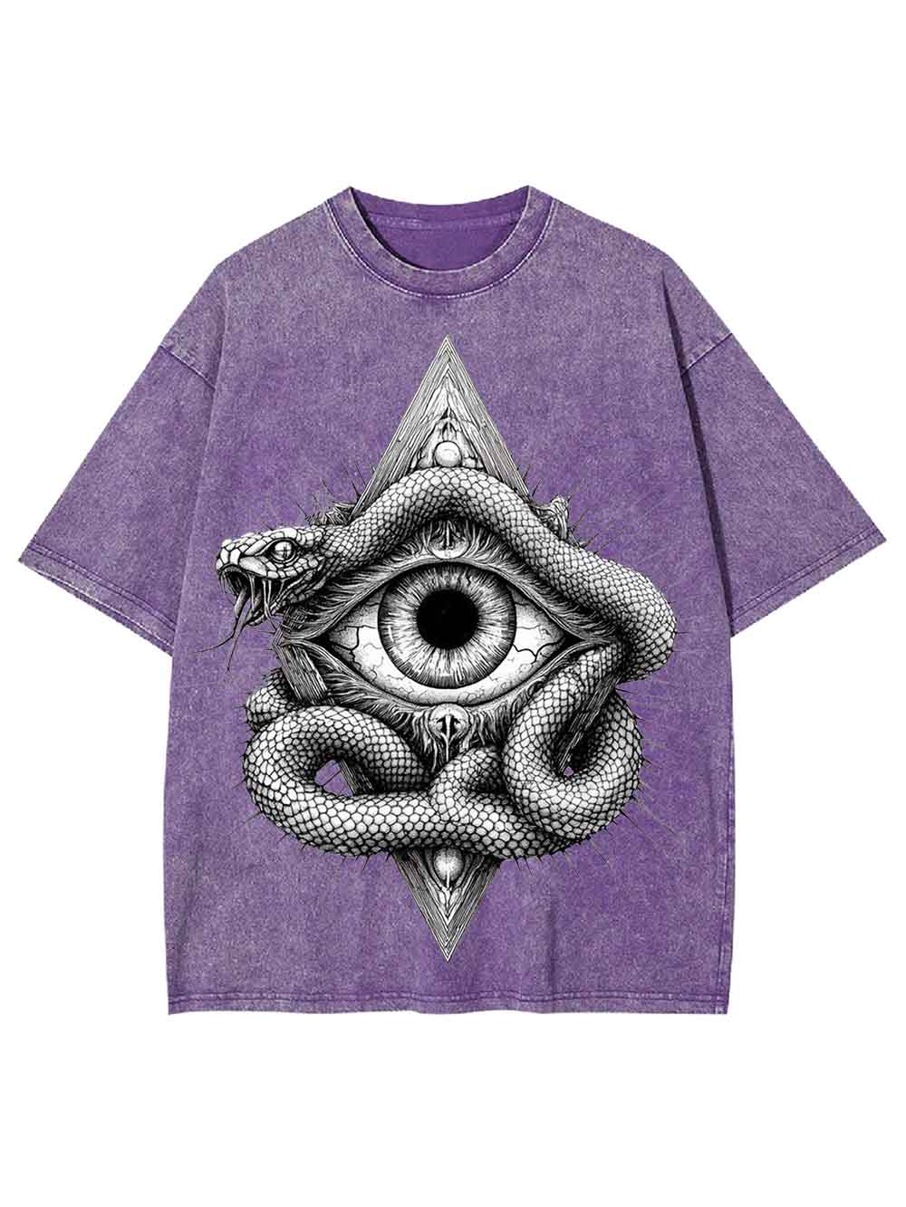 Serpent Eye Washed Tshirt