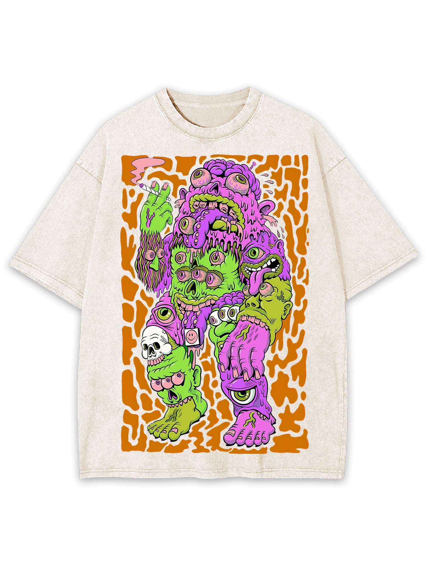 Amalgamation Monster Washed Tshirt