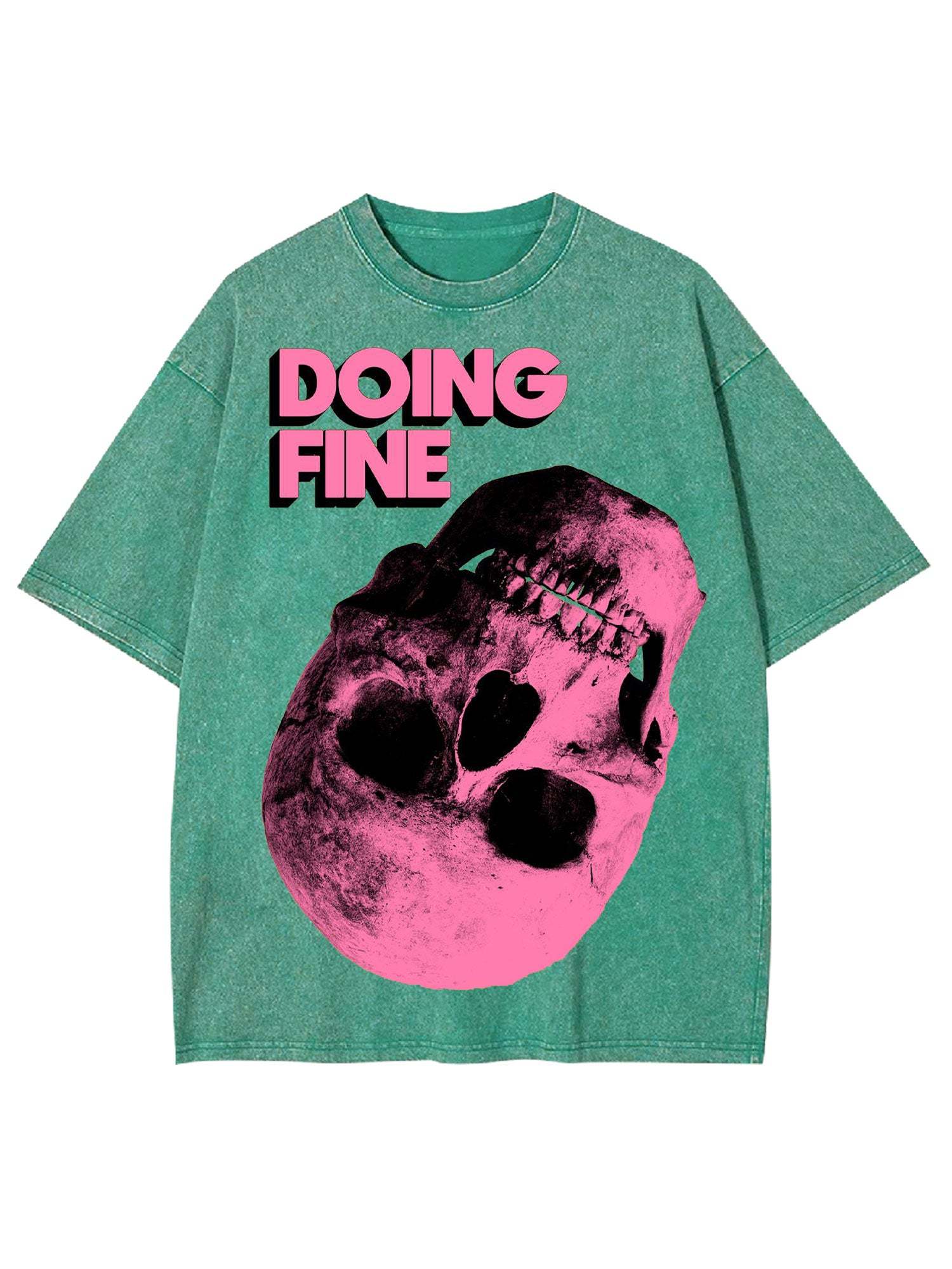 Doing Fine Washed Tshirt
