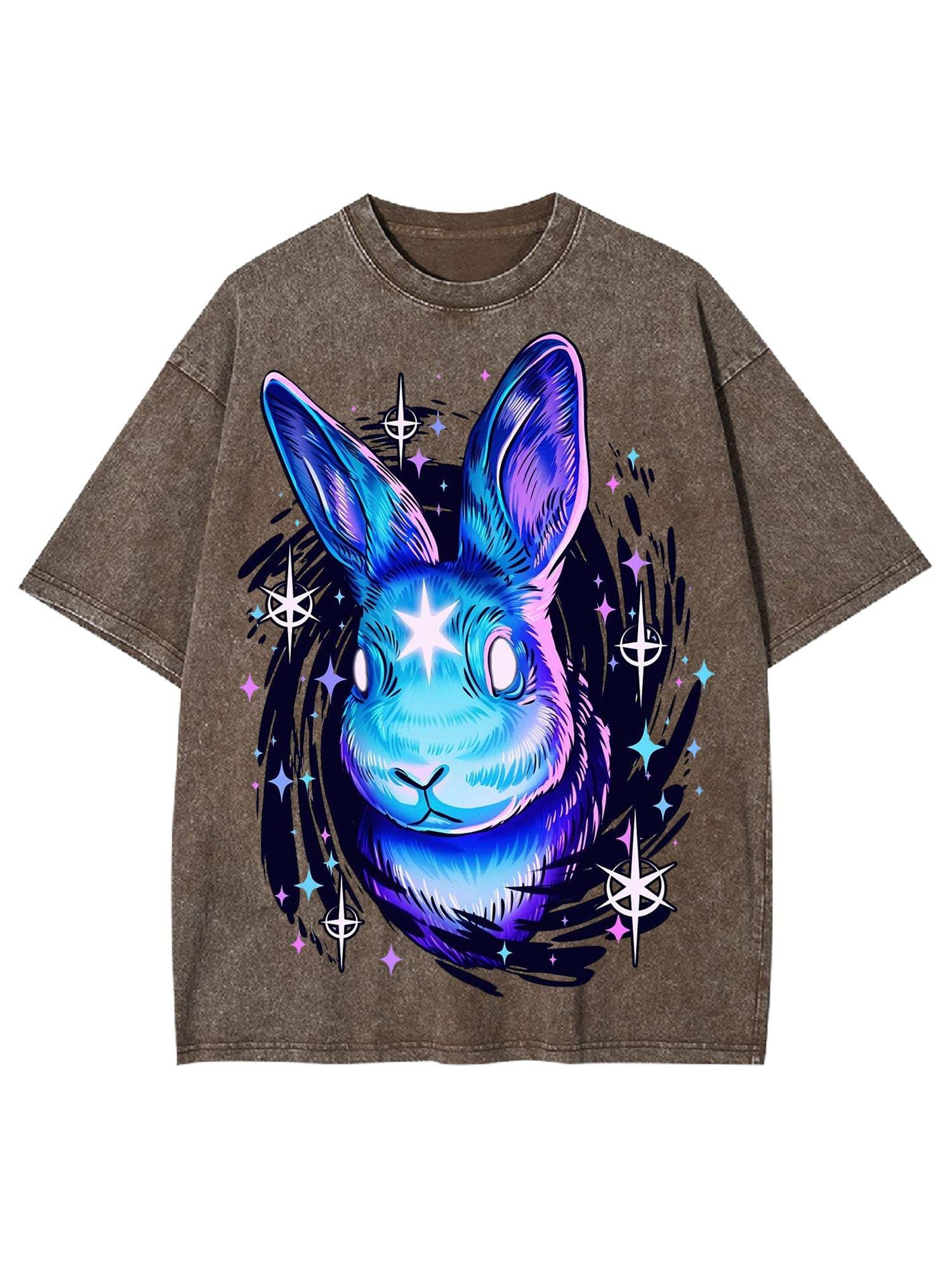 Black Rabbit Hole Washed Tshirt