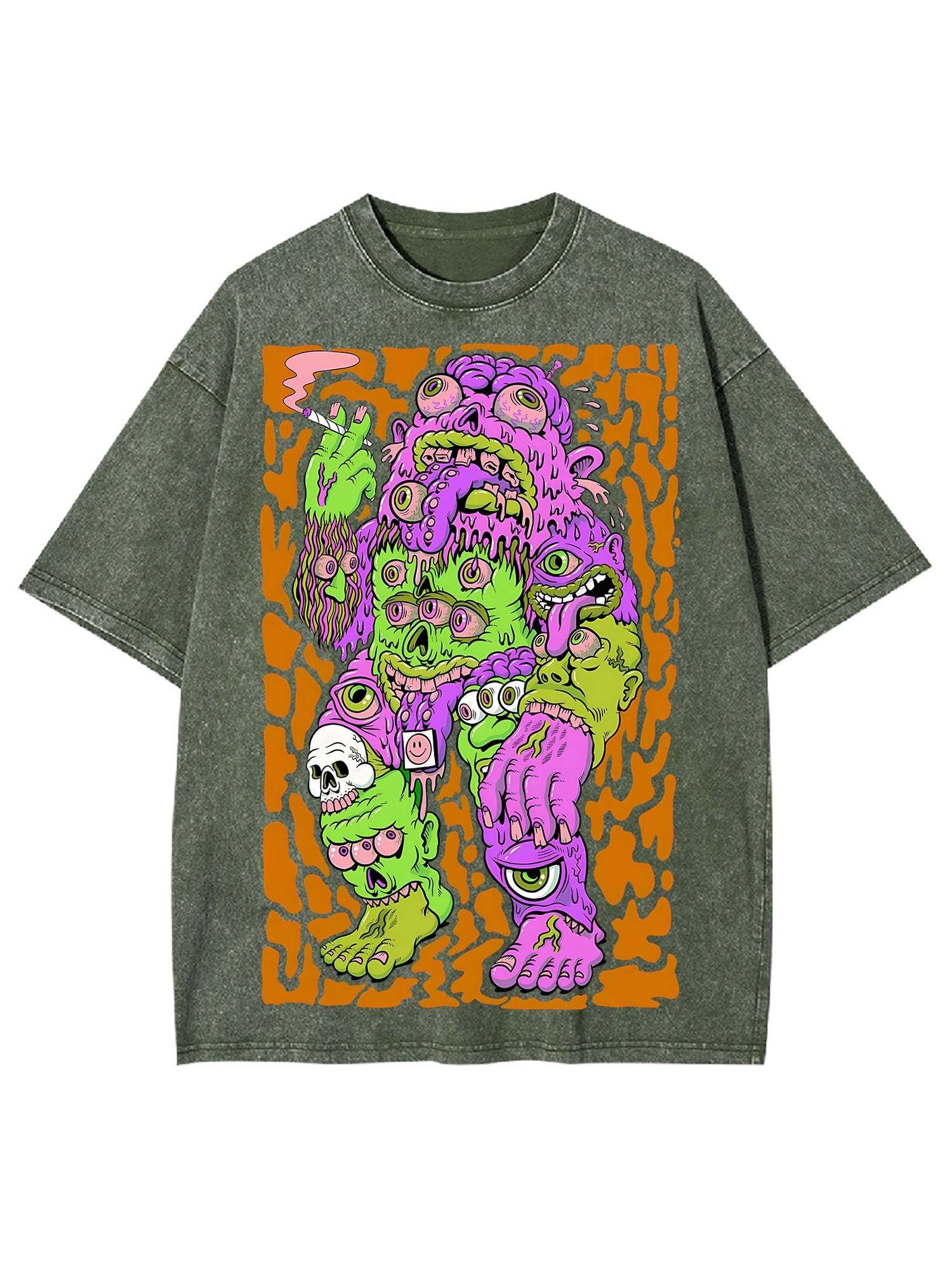 Amalgamation Monster Washed Tshirt
