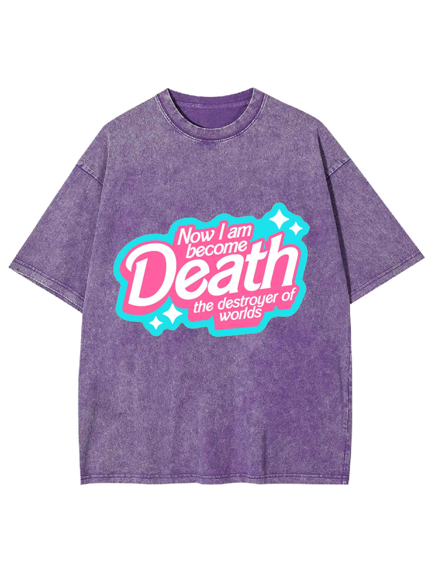 NOW I AM BECOME DEATH THE DESTROYER OF WORLDS WASHED TSHIRT