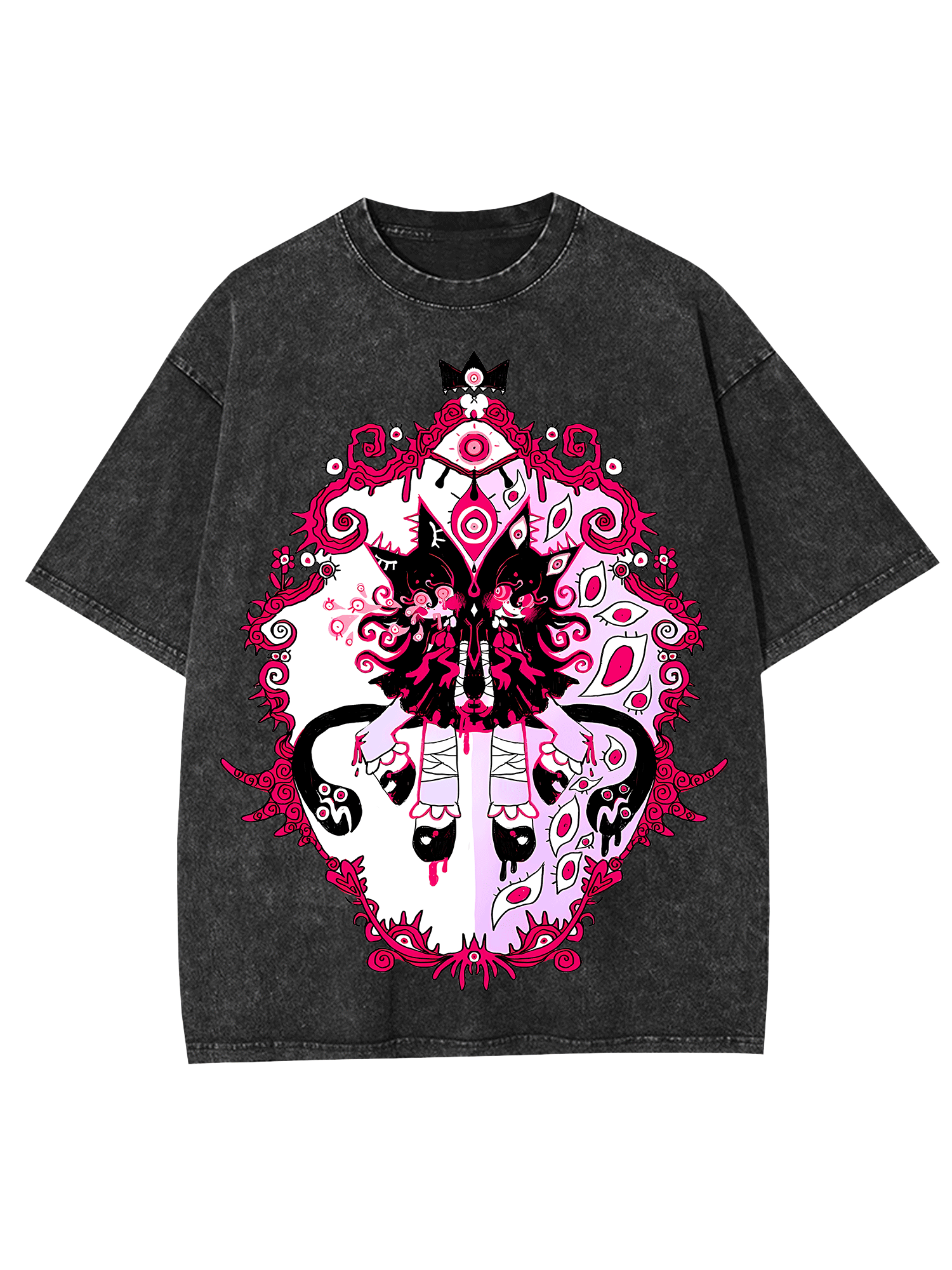 Twin Girls Washed Tshirt