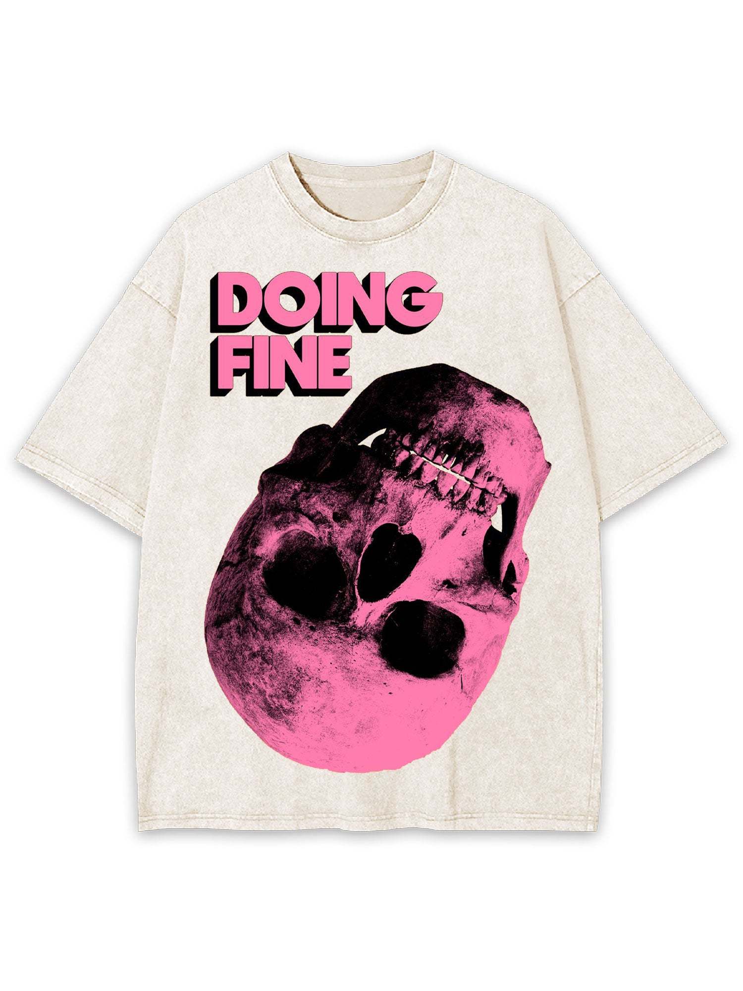 Doing Fine Washed Tshirt
