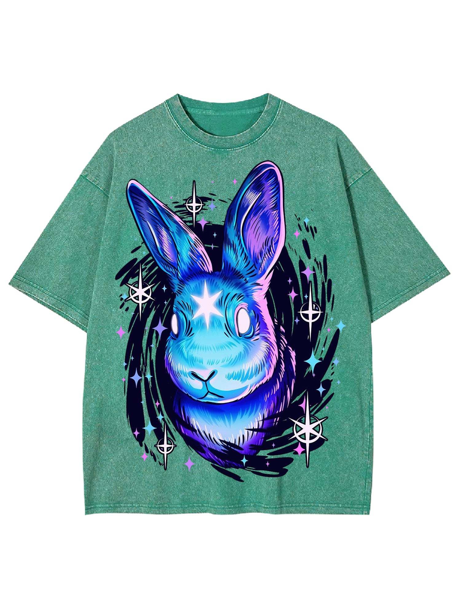 Black Rabbit Hole Washed Tshirt