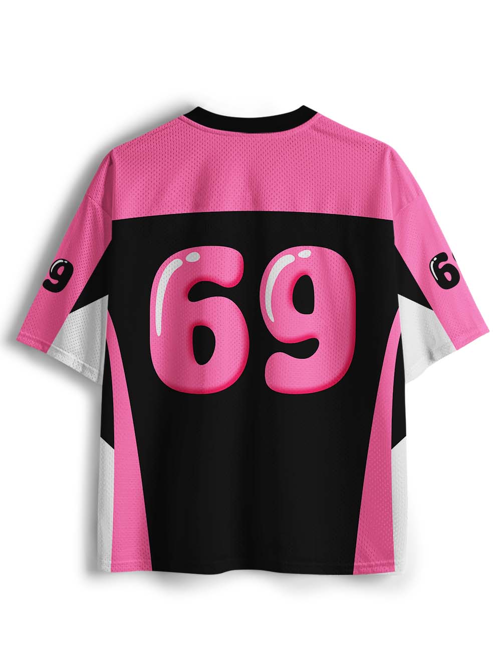 NAUGHTY CAT RAINBOW MESH JERSEY