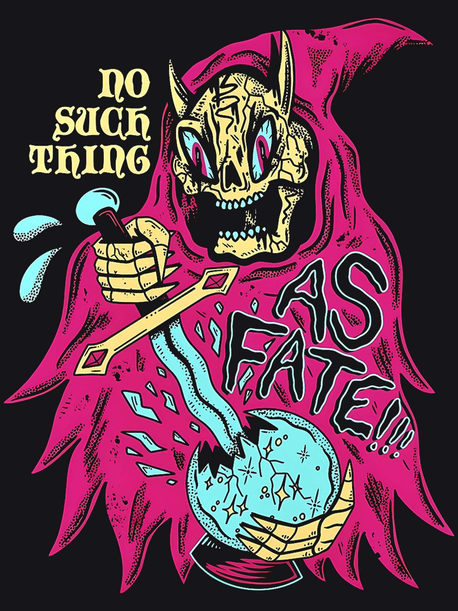 No Fate Washed Tshirt