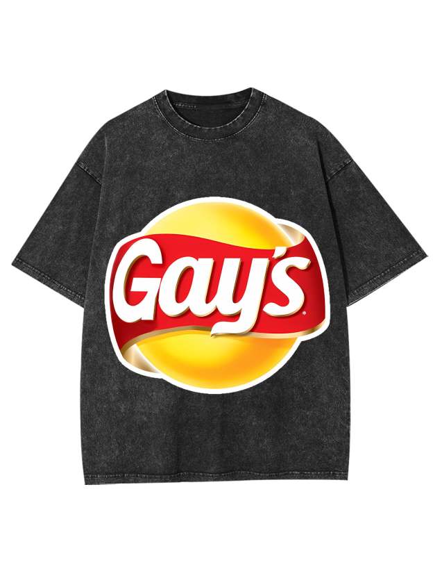 Gay's Washed Tshirt