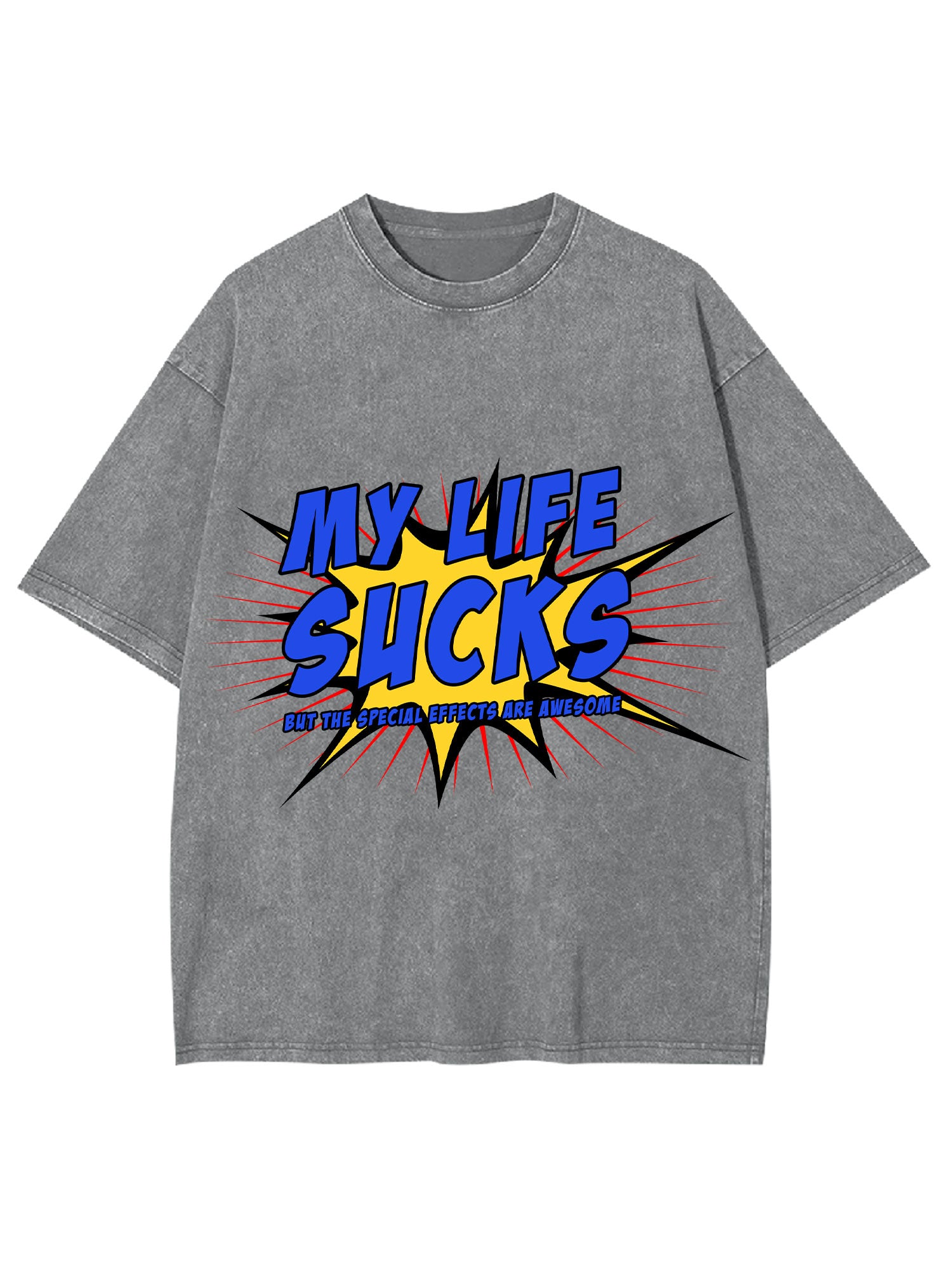 My Life Sucks Washed Tshirt