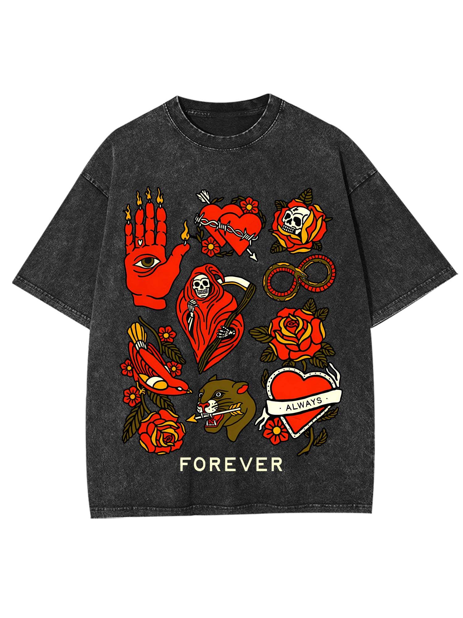 Forever Washed Tshirt-ClassyOutlaw Sale