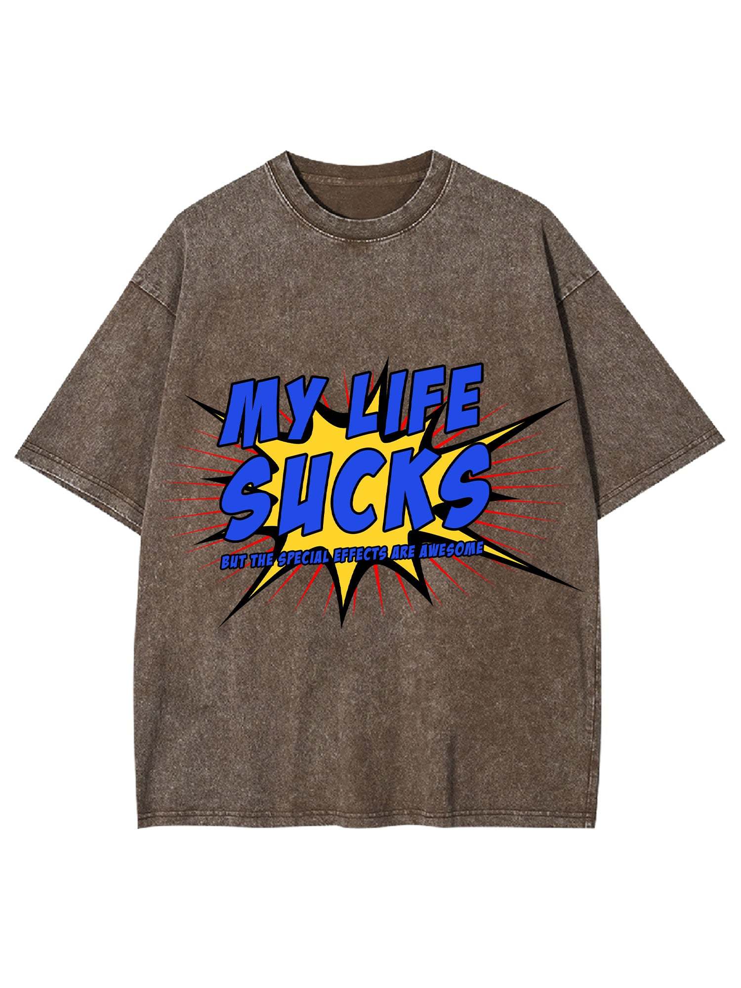 My Life Sucks Washed Tshirt