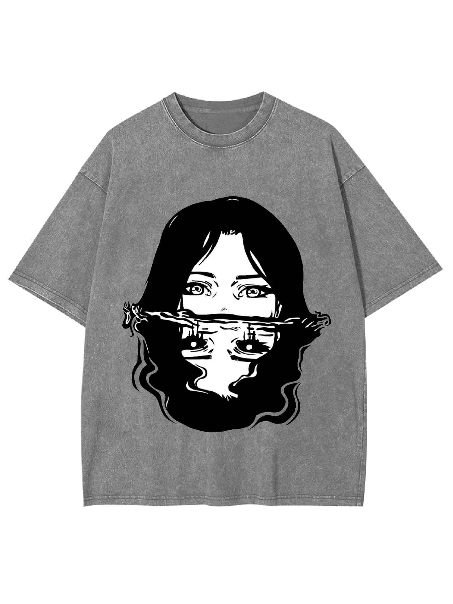 Reflection Duality Washed Tshirt