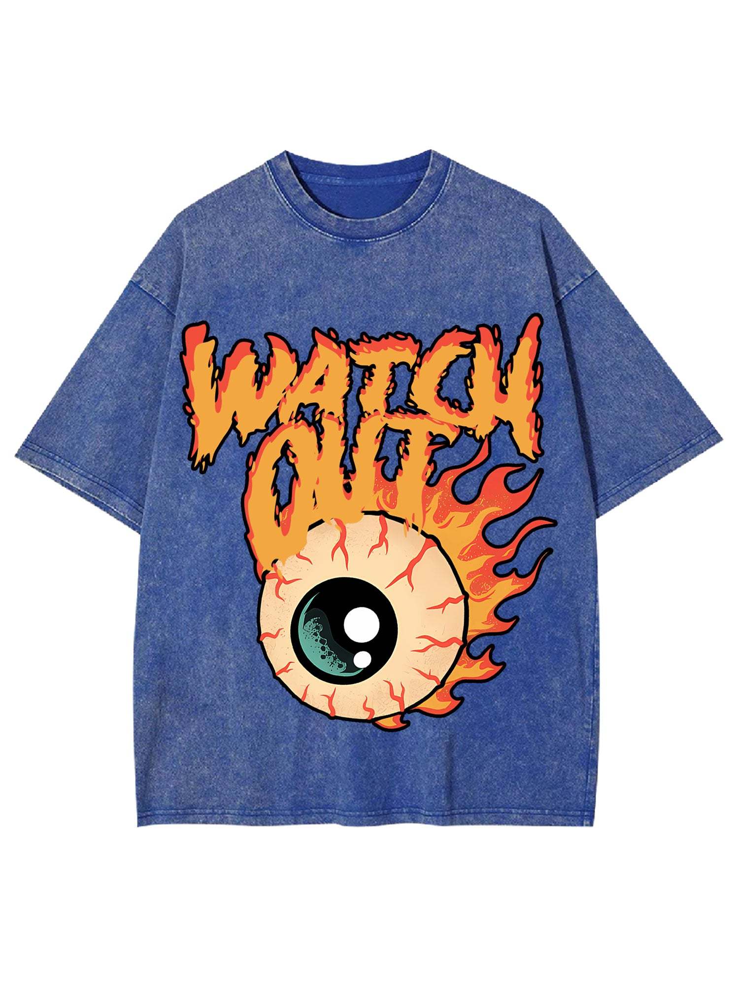 Watch Out Washed Tshirt-ClassyOutlaw Sale