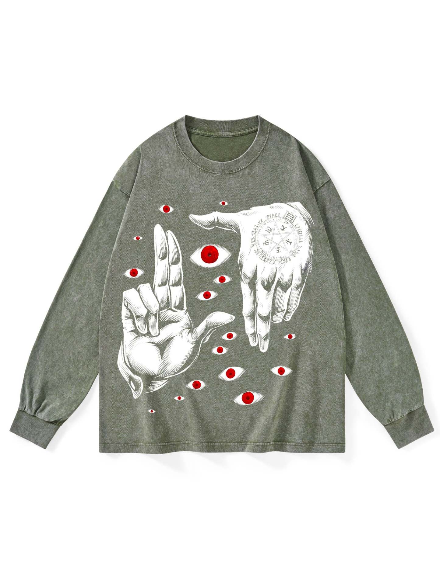HELLSING WASHED LONG-SLEEVE TSHIRT