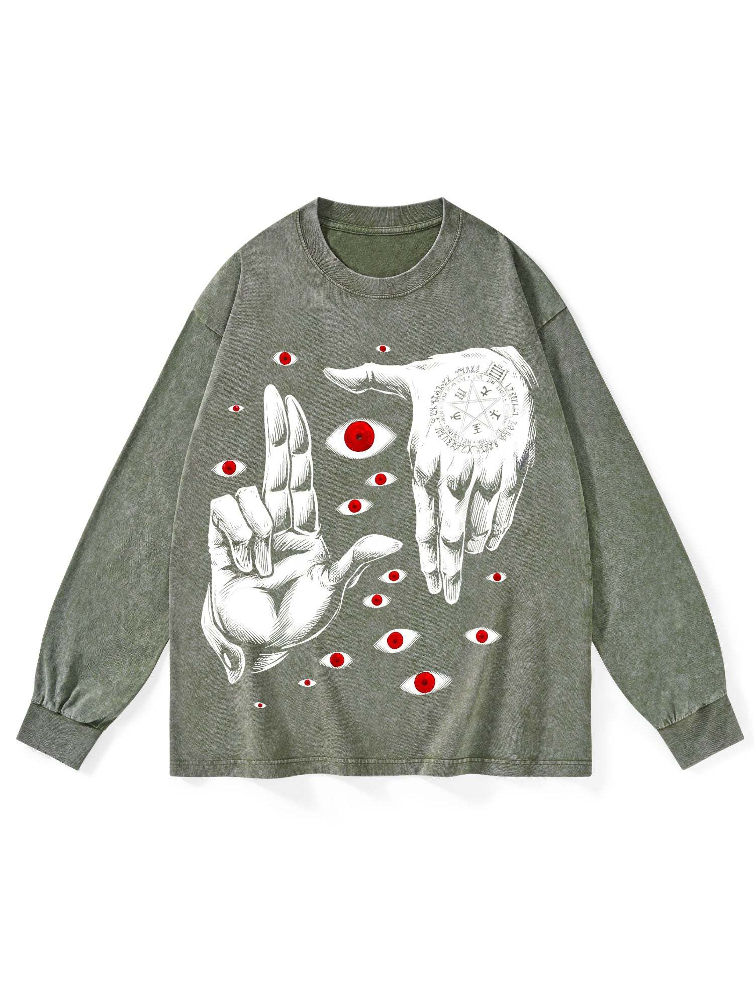 HELLSING WASHED LONG-SLEEVE TSHIRT
