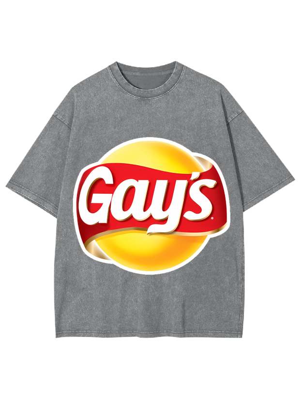 Gay's Washed Tshirt
