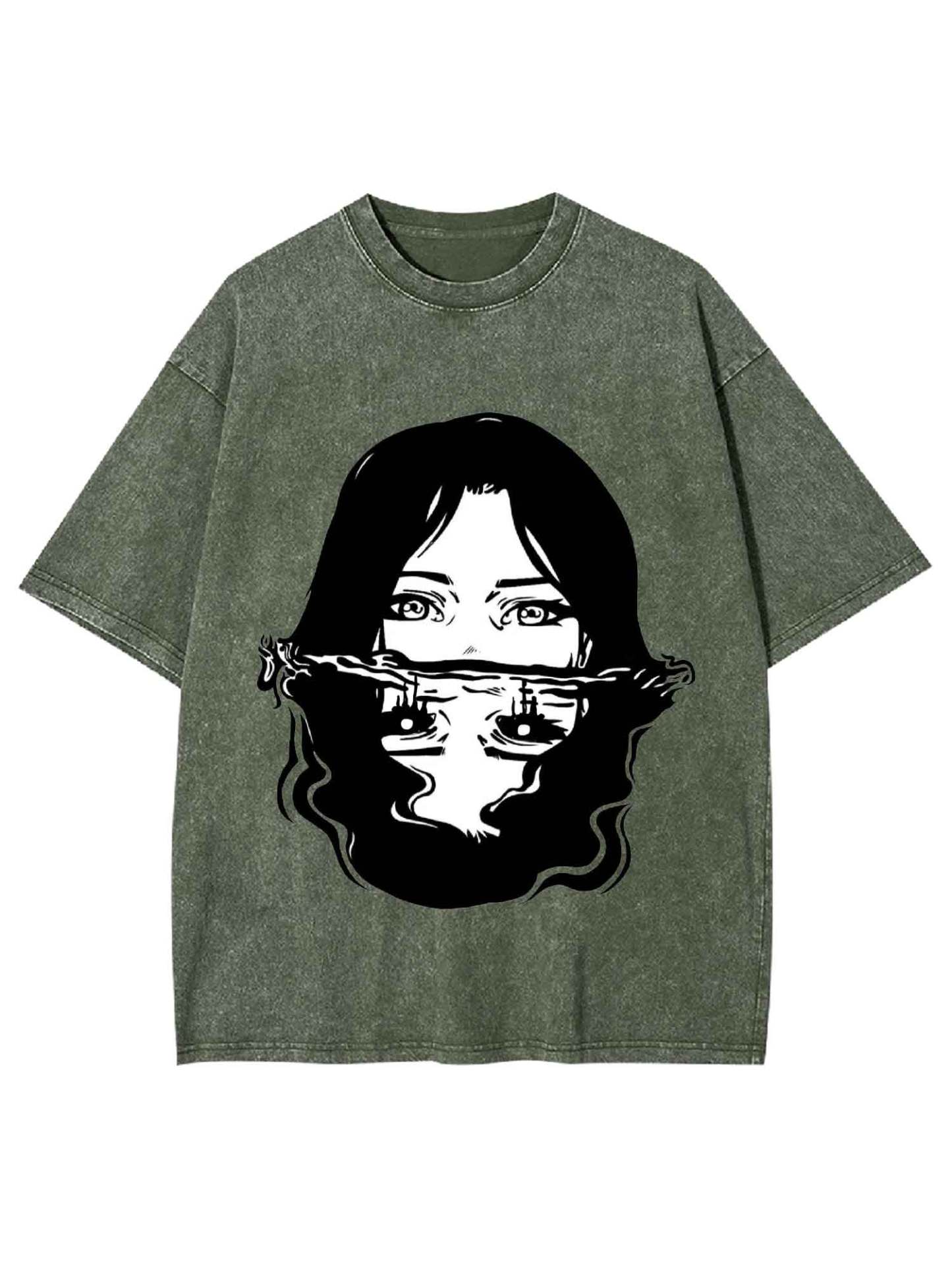 Reflection Duality Washed Tshirt