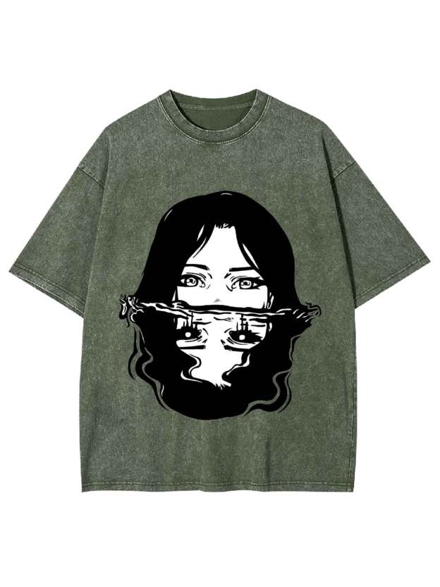 Reflection Duality Washed Tshirt