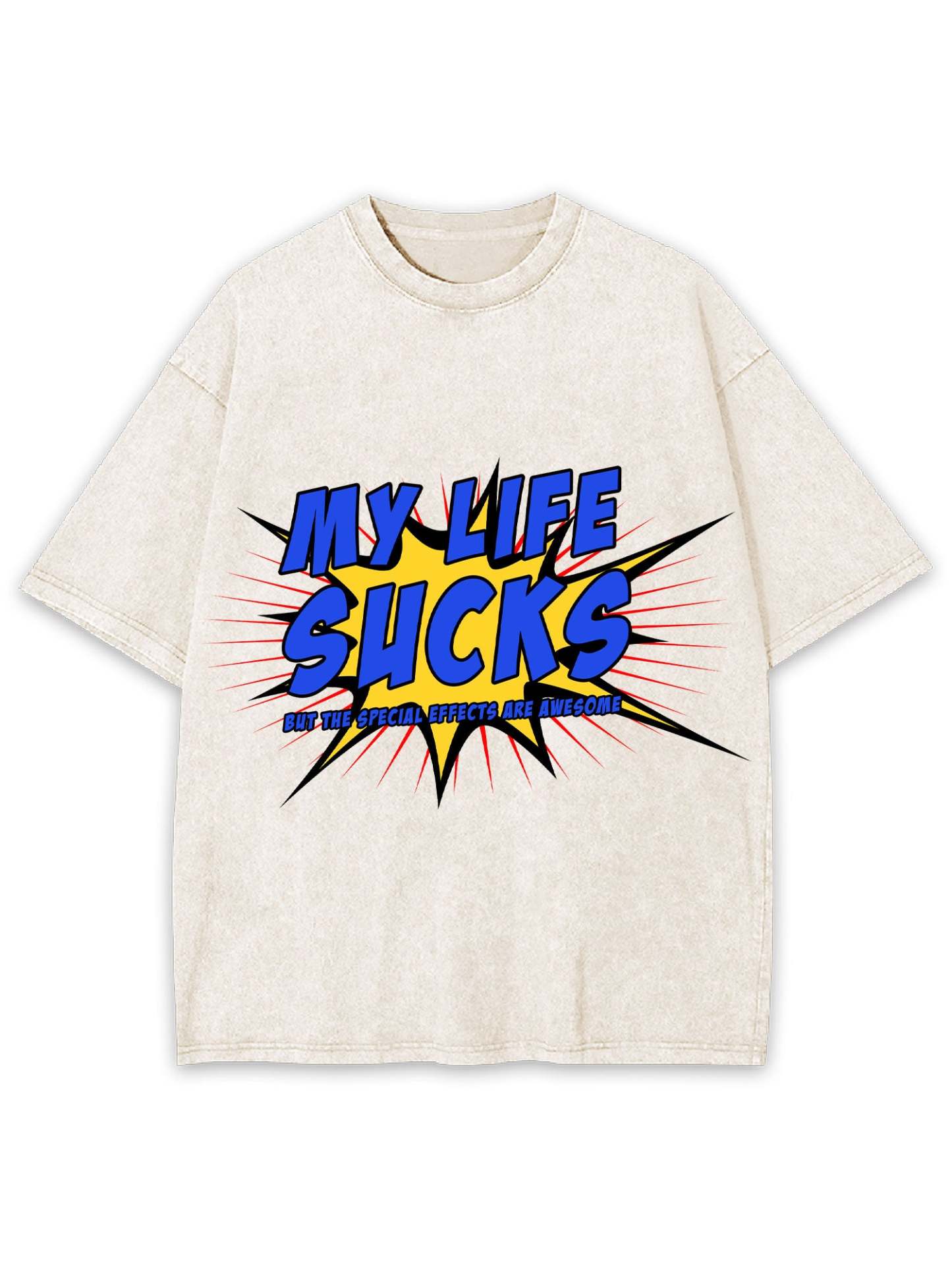 My Life Sucks Washed Tshirt